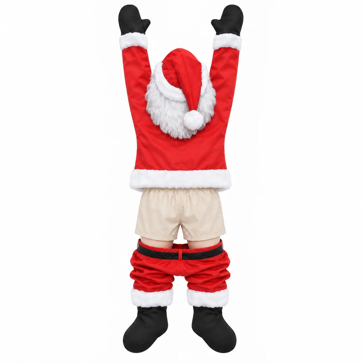 Pants-Down Santa hanging decoration